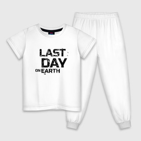 Детская пижама хлопок с принтом Last Day On Earth в Белгороде, 100% хлопок |  брюки и футболка прямого кроя, без карманов, на брюках мягкая резинка на поясе и по низу штанин
 | Тематика изображения на принте: 