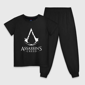 Детская пижама хлопок с принтом Assassins Creed в Белгороде, 100% хлопок |  брюки и футболка прямого кроя, без карманов, на брюках мягкая резинка на поясе и по низу штанин
 | mmorpg | rogue | асасин | асассин | ассасин крид | ассассин