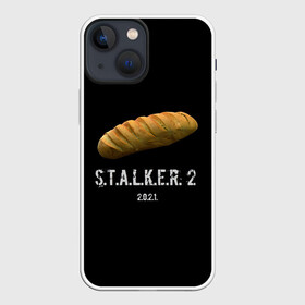 Чехол для iPhone 13 mini с принтом STALKER 2 Батон в Белгороде,  |  | mem | metro | stalker | stalker 2 | еда | игра | из игры | мем | метро 2033 | прикол | сталкер | сталкер 2 | сталкер батон | хлеб | юмор