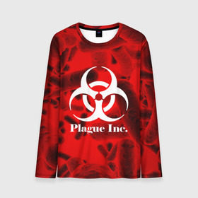 Мужской лонгслив 3D с принтом PLAGUE INC. в Белгороде, 100% полиэстер | длинные рукава, круглый вырез горловины, полуприлегающий силуэт | Тематика изображения на принте: molecule | plague inc | абстракция | бактерии | вирус | клетки | медицина | микробы | молекулы | наука | нейрон | нейроны | планета | текстура | текстуры | формула