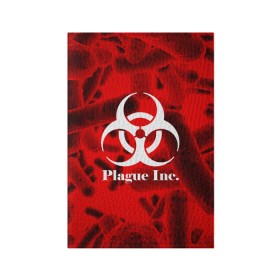 Обложка для паспорта матовая кожа с принтом PLAGUE INC. в Белгороде, натуральная матовая кожа | размер 19,3 х 13,7 см; прозрачные пластиковые крепления | Тематика изображения на принте: molecule | plague inc | абстракция | бактерии | вирус | клетки | медицина | микробы | молекулы | наука | нейрон | нейроны | планета | текстура | текстуры | формула