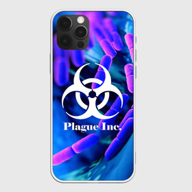 Чехол для iPhone 12 Pro с принтом PLAGUE INC. в Белгороде, силикон | область печати: задняя сторона чехла, без боковых панелей | molecule | plague inc | абстракция | бактерии | вирус | клетки | медицина | микробы | молекулы | наука | нейрон | нейроны | планета | текстура | текстуры | формула