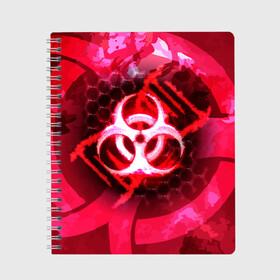 Тетрадь с принтом Plague Inc LC (Oko) в Белгороде, 100% бумага | 48 листов, плотность листов — 60 г/м2, плотность картонной обложки — 250 г/м2. Листы скреплены сбоку удобной пружинной спиралью. Уголки страниц и обложки скругленные. Цвет линий — светло-серый
 | авторская | вирус | знаки | игры | интересная | каракули | круг | лабиринт | линии | мозаика | необычная | око | символы | страшная | туннель | черная | эпидемия