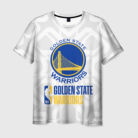 Мужская футболка 3D с принтом Golden State Warriors 30 в Белгороде, 100% полиэфир | прямой крой, круглый вырез горловины, длина до линии бедер | 30 | curry | golden state warriors | nba | баскетбол | голден стэйт | карри | нба