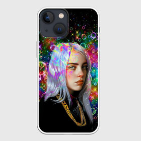 Чехол для iPhone 13 mini с принтом Billie Eilish в Белгороде,  |  | Тематика изображения на принте: billie | eilish | айлиш | айлишь | беляш | билли