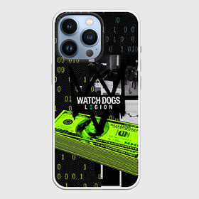 Чехол для iPhone 13 Pro с принтом WATCH DOGS:LEGION в Белгороде,  |  | ded sec | game | name | ubisoft | watch dogs | watch dogs 2 | watch dogs legion | город | девушка | дрон | игры | имена | компьютеры | пистолет | телефон | технологии | хакер | юби