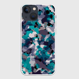 Чехол для iPhone 13 mini с принтом КАМУФЛЯЖНЫЕ ПИКСЕЛИ в Белгороде,  |  | 23 февраля | amel flags | camouflage | dazzle paint | province | provinces | день защитника отечества | камуфляж | маскировка | сокрытие