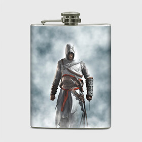 Фляга с принтом Assassin’s Creed в Белгороде, металлический корпус | емкость 0,22 л, размер 125 х 94 мм. Виниловая наклейка запечатывается полностью | asasins | creed | асасинс | ассасин | ассассинс | кредо | крид | криид