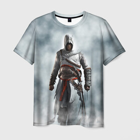 Мужская футболка 3D с принтом Assassin’s Creed в Белгороде, 100% полиэфир | прямой крой, круглый вырез горловины, длина до линии бедер | Тематика изображения на принте: asasins | creed | асасинс | ассасин | ассассинс | кредо | крид | криид