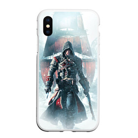 Чехол для iPhone XS Max матовый с принтом Assassins Creed Rogue в Белгороде, Силикон | Область печати: задняя сторона чехла, без боковых панелей | asasins | creed | асасинс | ассасин | ассассинс | кредо | крид | криид