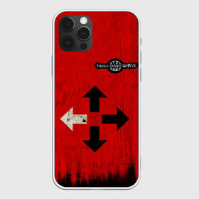Чехол для iPhone 12 Pro Max с принтом THREE DAYS GRACE RED в Белгороде, Силикон |  | rock | музыка | рок