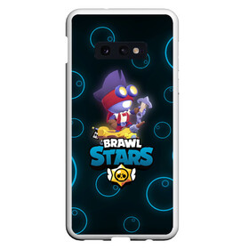 Чехол для Samsung S10E с принтом Brawl Stars Captain Carl в Белгороде, Силикон | Область печати: задняя сторона чехла, без боковых панелей | Тематика изображения на принте: bo | brawl stars | captain carl | carl | crow | dynamike | sandy | spike | бо | бравл старс | динамайк | дэррил | карл | кроу | леон. leon | спайк | сэнди