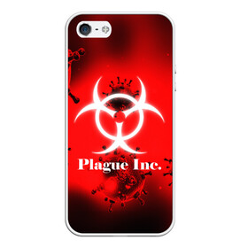 Чехол для iPhone 5/5S матовый с принтом PLAGUE INC в Белгороде, Силикон | Область печати: задняя сторона чехла, без боковых панелей | molecule | plague inc | абстракция | бактерии | вирус | клетки | медицина | микробы | молекулы | наука | нейрон | нейроны | планета | текстура | текстуры | формула