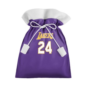Подарочный 3D мешок с принтом Los Angeles Lakers / Kobe Brya в Белгороде, 100% полиэстер | Размер: 29*39 см | Тематика изображения на принте: basketball | espn | kobe | kobe bryant | kobe bryant death | kobe bryant tribute | lakers | los angeles lakers | nba