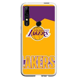 Чехол для Honor P Smart Z с принтом Los Angeles Lakers в Белгороде, Силикон | Область печати: задняя сторона чехла, без боковых панелей | Тематика изображения на принте: angeles | bryant | kobe | lakers | los | баскетбольный | клуб