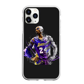 Чехол для iPhone 11 Pro Max матовый с принтом Kobe Bryant в Белгороде, Силикон |  | Тематика изображения на принте: 08 | 24 | 8 | angeles | basketball | bryant | gigi | goat | kobe | lakers | legend | los | mamba | rip | sport | баскетбол | брайант | коби | легенда | мамба | роспись | спорт