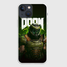 Чехол для iPhone 13 mini с принтом Doom Eternal в Белгороде,  |  | doom | doom 2016 | doom 2020 | doom eternal | doomguy | дум | дум 2020 | дум вечен | дум етернал | дум этернал | думгай