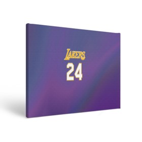 Холст прямоугольный с принтом Los Angeles Lakers / Kobe Brya в Белгороде, 100% ПВХ |  | basketball | espn | kobe | kobe bryant | kobe bryant death | kobe bryant tribute | lakers | los angeles lakers | nba