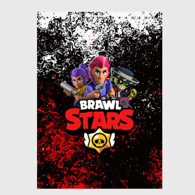 Скетчбук с принтом BRAWL STARS в Белгороде, 100% бумага
 | 48 листов, плотность листов — 100 г/м2, плотность картонной обложки — 250 г/м2. Листы скреплены сверху удобной пружинной спиралью | brawl stars | bull | colt | crow | leon | leon shark | shark | stars | акула | берли | ворон | динамайк | кольт | леон | леон акула | нита | спайк | шелли | эль примо