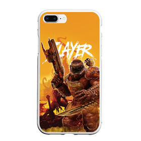 Чехол для iPhone 7Plus/8 Plus матовый с принтом Doom Slayer в Белгороде, Силикон | Область печати: задняя сторона чехла, без боковых панелей | Тематика изображения на принте: doom | doom 2016 | doom 2020 | doom eternal | doom slayer | doomguy | doomslayer | дум | дум 2020 | дум вечен | дум етернал | дум этернал | думгай