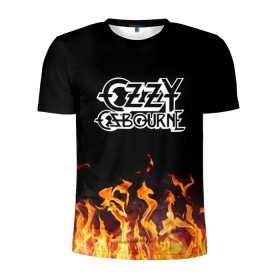 Мужская футболка 3D спортивная с принтом Ozzy Osbourne в Белгороде, 100% полиэстер с улучшенными характеристиками | приталенный силуэт, круглая горловина, широкие плечи, сужается к линии бедра | music | ozzy | ozzy osbourne | rock | музыка | оззи | оззи осборн | ози | осборн | рок