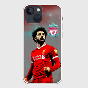 Чехол для iPhone 13 mini с принтом Mohamed Salah в Белгороде,  |  | mohamed salah | англия | ливер | ливерпуль | мохаммед салах | салах | футбол