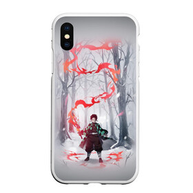 Чехол для iPhone XS Max матовый с принтом KIMETSU NO YAIBA в Белгороде, Силикон | Область печати: задняя сторона чехла, без боковых панелей | demon slayer | demon slayer: kimetsu no yaiba | kimetsu | kimetsu no yaiba | nezuko | slayer | tanjiro | клинок рассекающий демонов | незуко | танджиро | шинобу кочо