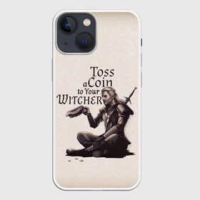 Чехол для iPhone 13 mini с принтом Toss a coin to your Witcher в Белгороде,  |  | andrzej | cavill | ciri | geralt | henry | netflix | rivia | sapkowski | witcher | анджей | ведьмак | генри | геральт | йеннифэ | кавилл | лютик | ривия | сапковский | цири | цирилла