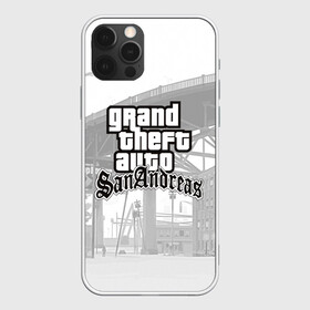 Чехол для iPhone 12 Pro с принтом GTA SanAndreas в Белгороде, силикон | область печати: задняя сторона чехла, без боковых панелей | grand theft auto 2 | grand theft auto 3 | grand theft auto v | grand theft auto: san andreas | grand theft auto: vice city | gta 1 | gta 2 | gta 3 | gta 4 | gta 5 | gta online | gta v | город | игры