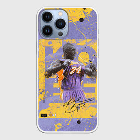 Чехол для iPhone 13 Pro Max с принтом Kobe Bryant в Белгороде,  |  | angeles | bryant | kobe | lakers | los | nba | баскетбольный | клуб