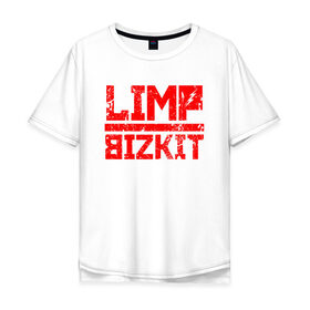 Мужская футболка хлопок Oversize с принтом LIMP BIZKIT в Белгороде, 100% хлопок | свободный крой, круглый ворот, “спинка” длиннее передней части | dj lethal | limp bizkit | rock | джон отто | лимп бизкит | майк смит | музыка | роб уотерс | рок | сэм риверс | терри бальзамо | уэс борланд | фред дёрст