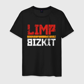 Мужская футболка хлопок с принтом LIMP BIZKIT в Белгороде, 100% хлопок | прямой крой, круглый вырез горловины, длина до линии бедер, слегка спущенное плечо. | dj lethal | limp bizkit | rock | джон отто | лимп бизкит | майк смит | музыка | роб уотерс | рок | сэм риверс | терри бальзамо | уэс борланд | фред дёрст