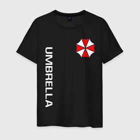 Мужская футболка хлопок с принтом UMBRELLA CORP | АМБРЕЛЛА КОРП(+спина) в Белгороде, 100% хлопок | прямой крой, круглый вырез горловины, длина до линии бедер, слегка спущенное плечо. | ada wong | biohazard | leon | nemesis | project resistance | raccoon city | re2 | resident evil 2 | rpd | stars | umbrella | ада вонг | амбрелла | немесис | ужасы