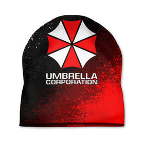 Шапка 3D с принтом UMBRELLA CORP в Белгороде, 100% полиэстер | универсальный размер, печать по всей поверхности изделия | ada wong | biohazard | leon | nemesis | project resistance | raccoon city | re2 | resident evil 2 | rpd | stars | umbrella | ада вонг | амбрелла | немесис | ужасы