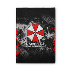 Обложка для автодокументов с принтом UMBRELLA CORP | АМБРЕЛЛА КОРП в Белгороде, натуральная кожа |  размер 19,9*13 см; внутри 4 больших “конверта” для документов и один маленький отдел — туда идеально встанут права | Тематика изображения на принте: ada wong | biohazard | leon | nemesis | project resistance | raccoon city | re2 | resident evil 2 | rpd | stars | umbrella | ада вонг | амбрелла | немесис | ужасы