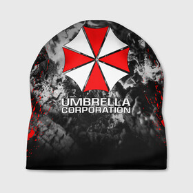 Шапка 3D с принтом UMBRELLA CORP | АМБРЕЛЛА КОРП в Белгороде, 100% полиэстер | универсальный размер, печать по всей поверхности изделия | ada wong | biohazard | leon | nemesis | project resistance | raccoon city | re2 | resident evil 2 | rpd | stars | umbrella | ада вонг | амбрелла | немесис | ужасы