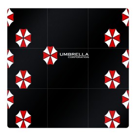 Магнитный плакат 3Х3 с принтом Umbrella Corporation в Белгороде, Полимерный материал с магнитным слоем | 9 деталей размером 9*9 см | апокалипсис | зла | зомби | обитель | твирус