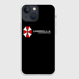 Чехол для iPhone 13 mini с принтом Umbrella Corporation в Белгороде,  |  | апокалипсис | зла | зомби | обитель | твирус