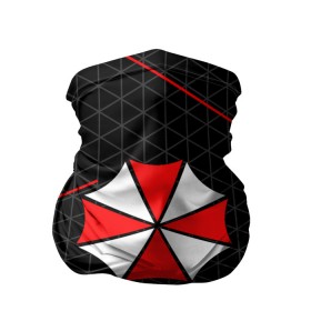 Бандана-труба 3D с принтом UMBRELLA CORP в Белгороде, 100% полиэстер, ткань с особыми свойствами — Activecool | плотность 150‒180 г/м2; хорошо тянется, но сохраняет форму | ada wong | biohazard | leon | nemesis | project resistance | raccoon city | re2 | resident evil 2 | rpd | stars | umbrella | ада вонг | амбрелла | немесис | ужасы