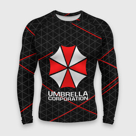 Мужской рашгард 3D с принтом UMBRELLA CORP | АМБРЕЛЛА КОРП в Белгороде,  |  | ada wong | biohazard | leon | nemesis | project resistance | raccoon city | re2 | resident evil 2 | rpd | stars | umbrella | ада вонг | амбрелла | немесис | ужасы