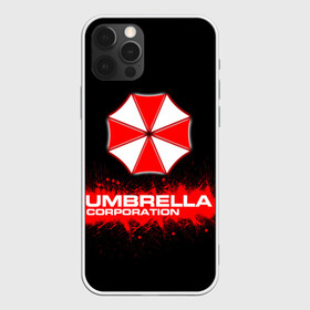 Чехол для iPhone 12 Pro с принтом Umbrella Corporation в Белгороде, силикон | область печати: задняя сторона чехла, без боковых панелей | corporation | umbrella | umbrella corporation | амбрела | амбрелла корпорейшн | военная корпорация | корпорация | фармацевтическая корпорация