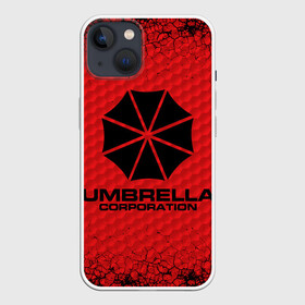 Чехол для iPhone 13 с принтом Umbrella Corporation в Белгороде,  |  | corporation | umbrella | umbrella corporation | амбрела | амбрелла корпорейшн | военная корпорация | корпорация | фармацевтическая корпорация
