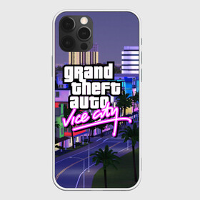 Чехол для iPhone 12 Pro с принтом Grand Theft Auto Vice City в Белгороде, силикон | область печати: задняя сторона чехла, без боковых панелей | grand theft auto 2 | grand theft auto 3 | grand theft auto v | grand theft auto: san andreas | grand theft auto: vice city | gta 1 | gta 2 | gta 3 | gta 4 | gta 5 | gta online | gta v | город | игры