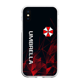 Чехол для iPhone XS Max матовый с принтом UMBRELLA CORP в Белгороде, Силикон | Область печати: задняя сторона чехла, без боковых панелей | ada wong | biohazard | leon | nemesis | project resistance | raccoon city | re2 | resident evil 2 | rpd | stars | umbrella | ада вонг | амбрелла | немесис | ужасы