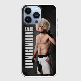 Чехол для iPhone 13 Pro с принтом Хабиб Нурмагомедов в Белгороде,  |  | habib | khabib | khabib nurmagomedov | mma | nurmagomedov | the eagle | ufc | боец | бои без правил | борьба | микс файт | мма | нурмагомедов | орёл | самбо | хабиб | хабиб нурмагомедов