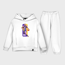 Детский костюм хлопок Oversize с принтом NBA (Kobe Bryant) в Белгороде,  |  | 08 | 24 | 8 | angeles | basketball | bryant | gigi | goat | kobe | lakers | legend | logo | los | mamba | nba | rip | sport | баскетбол | брайант | коби | легенда | мамба | спорт