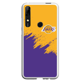 Чехол для Honor P Smart Z с принтом LA LAKERS в Белгороде, Силикон | Область печати: задняя сторона чехла, без боковых панелей | Тематика изображения на принте: america | basketball | kobe bryant | la | la lakers | lakers | los angeles lakers | nba | usa | баскетбол | кобе брайант | лос анджелес лейкерс | нба | сша