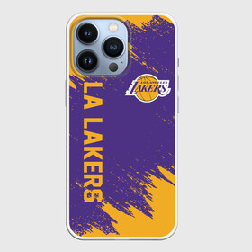 Чехол для iPhone 13 Pro с принтом LA LAKERS в Белгороде,  |  | america | basketball | kobe bryant | la | la lakers | lakers | los angeles lakers | nba | usa | баскетбол | кобе брайант | лос анджелес лейкерс | нба | сша