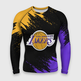 Мужской рашгард 3D с принтом LA LAKERS в Белгороде,  |  | america | basketball | kobe bryant | la | la lakers | lakers | los angeles lakers | nba | usa | баскетбол | кобе брайант | лос анджелес лейкерс | нба | сша