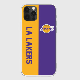 Чехол для iPhone 12 Pro с принтом LA LAKERS в Белгороде, силикон | область печати: задняя сторона чехла, без боковых панелей | america | basketball | kobe bryant | la | la lakers | lakers | los angeles lakers | nba | usa | баскетбол | кобе брайант | лос анджелес лейкерс | нба | сша